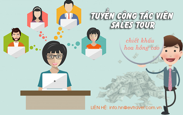 Tuyển Cộng tác viên sales tour