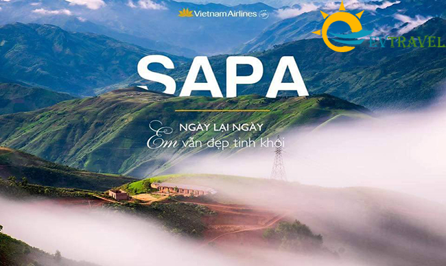 Tour du lịch Sapa: Hà Nội - Sapa - Thác Bạc - Bản Cát Cát - Fansipan - Núi Hàm Rồng 3 ngày 2 đêm